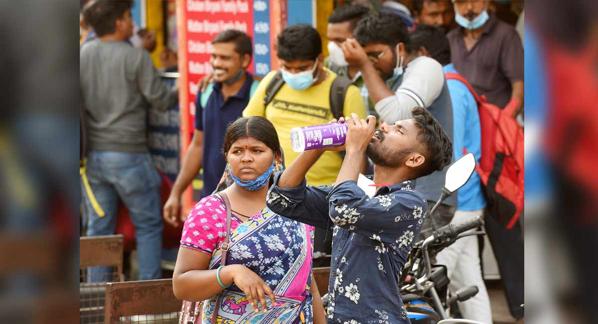 Summer peaking in Hyderabad