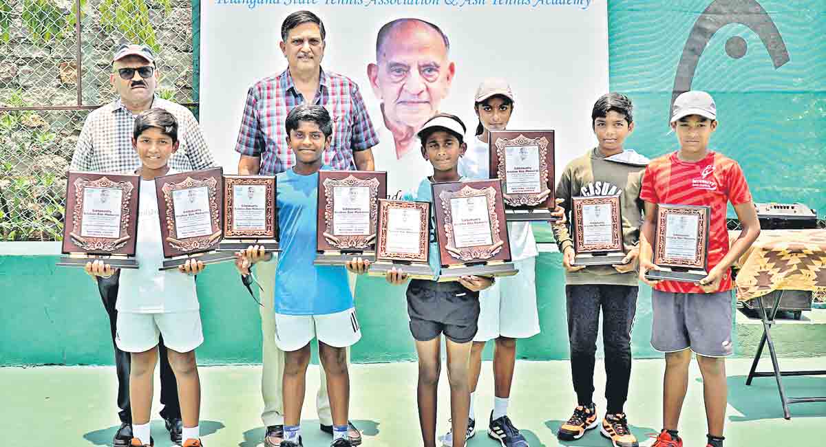 Fazal Ali bags double titles at AITA Super Series U-12 Tennis Tournament