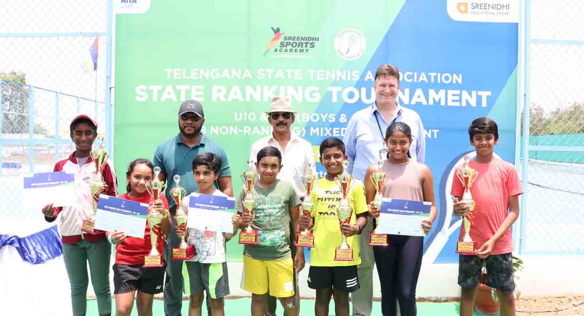 Sanheeth, Ananya hog limelight in TSTA Tennis Tournament