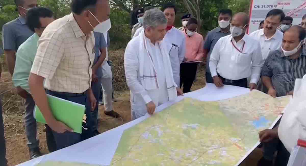 All set for Rs 2800 crore Malkanagiri-Bhadrachalam rail line