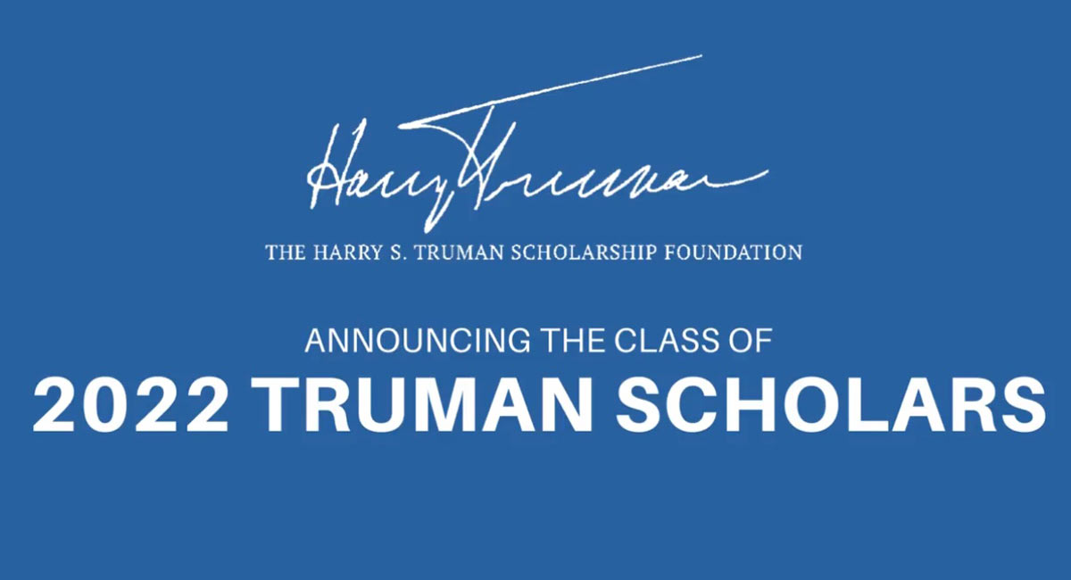 US: Four Indian-origin students among 58 selected as Truman scholars 