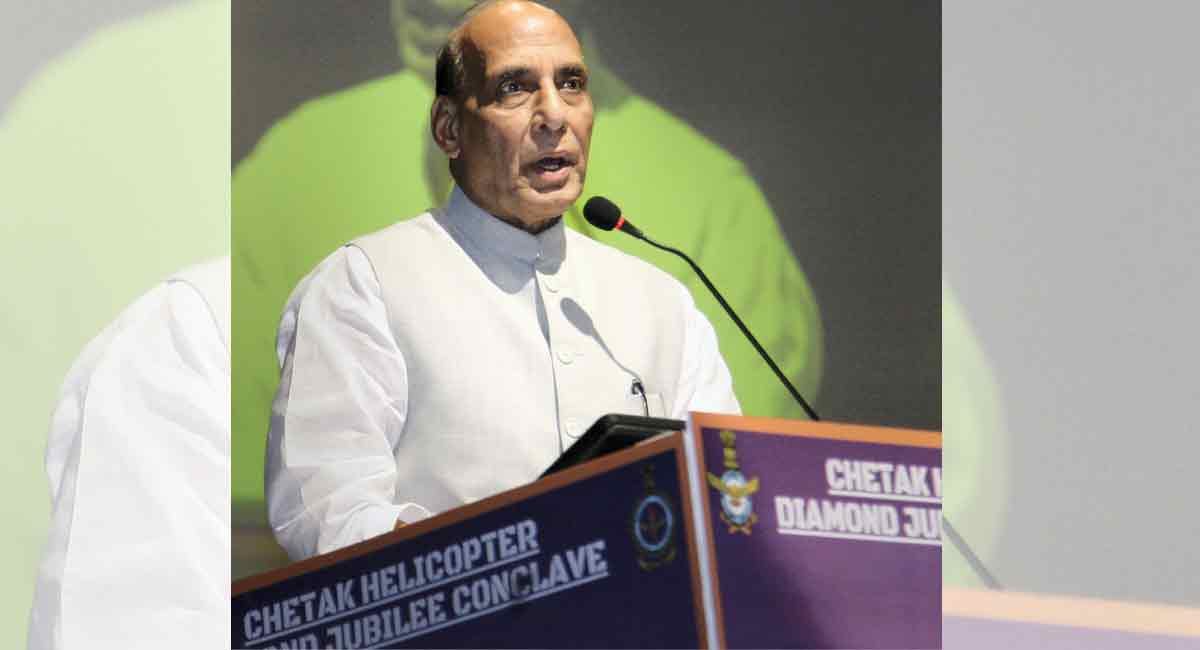 Country’s safety, security is government’s top priority: Rajnath Singh
