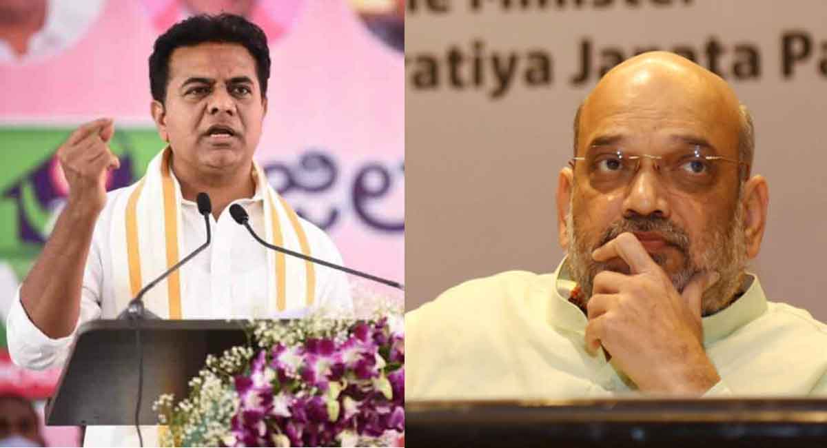 Is VHP above the law, KTR asks Amit Shah