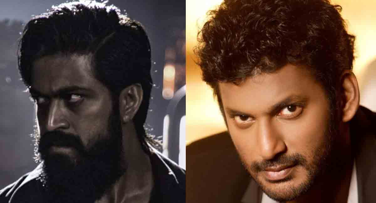 Vishal is proud of Yash for bringing Kannada cinema to global level