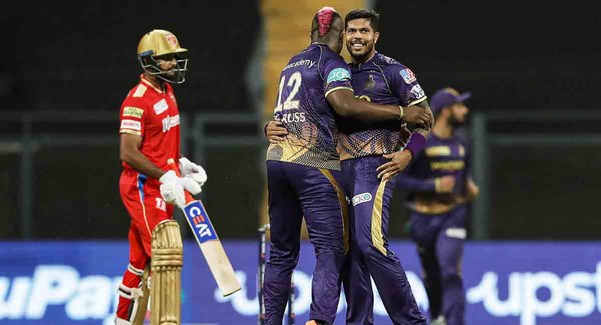 Andre Russell muscles KKR to victory over Punjab Kings