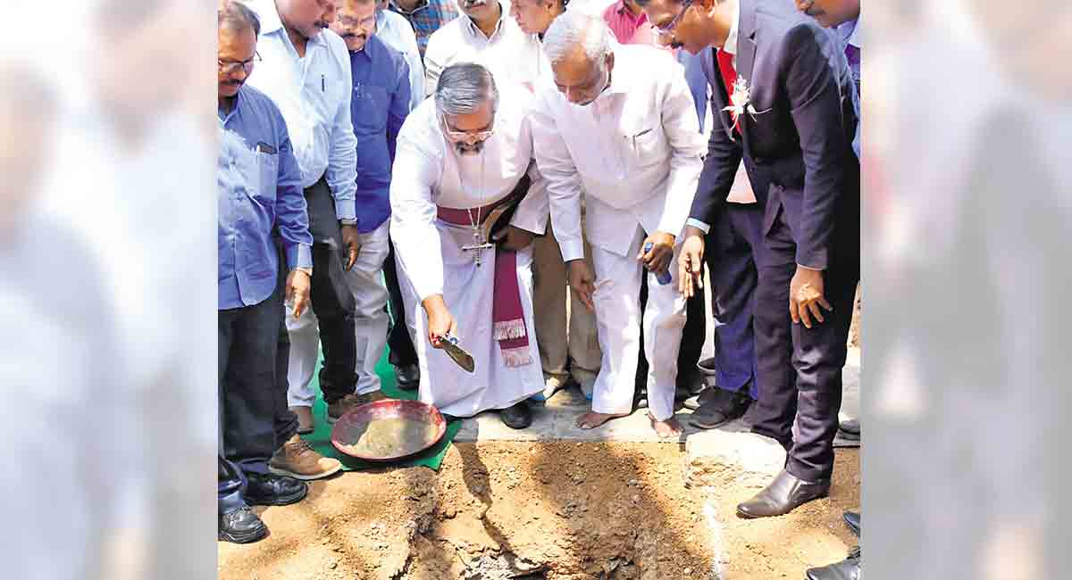 Hyderabad: Foundation laid for church in Secretariat complex