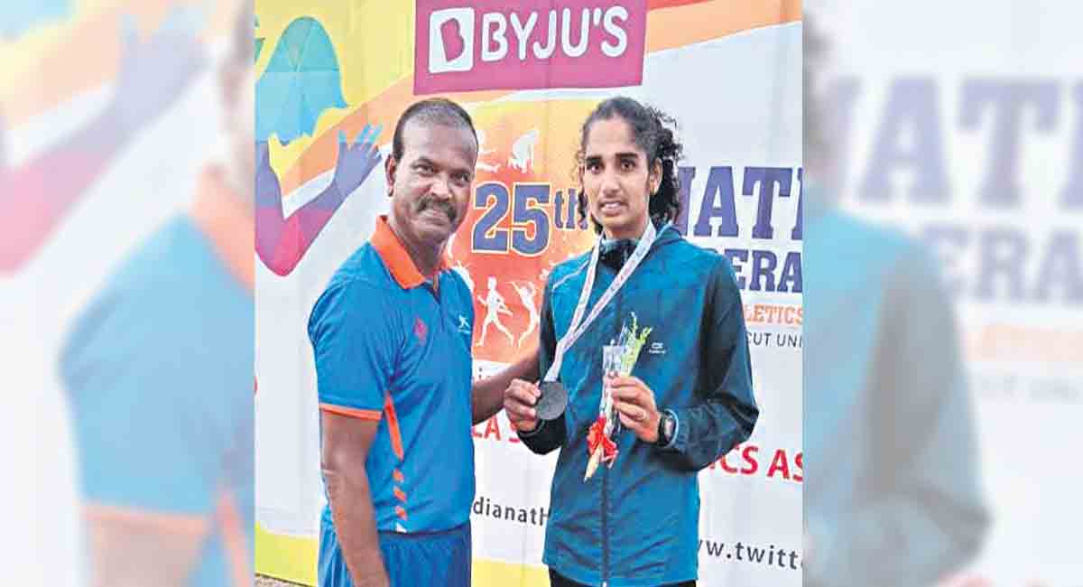 Telangana’s Maheshwari pockets bronze in National Federation Cup