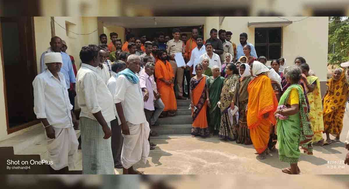 Food served by Dalits refused by upper caste people in Jagtial