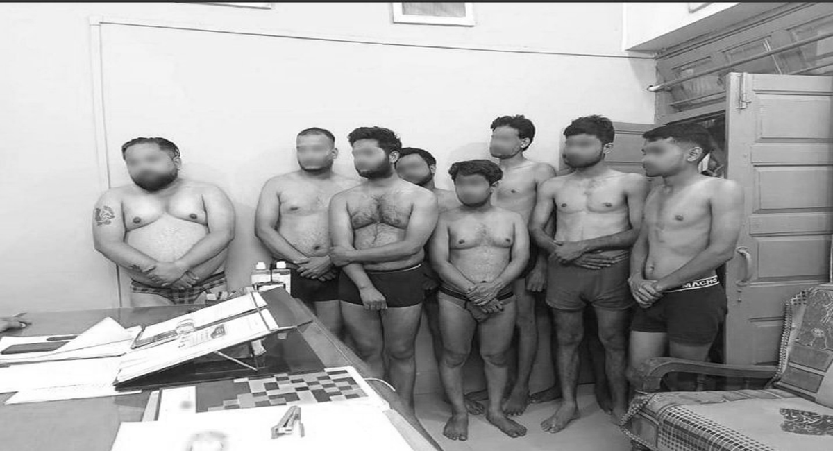 Protesters including journalist forced to strip down to undergarments inside lock-up in MP