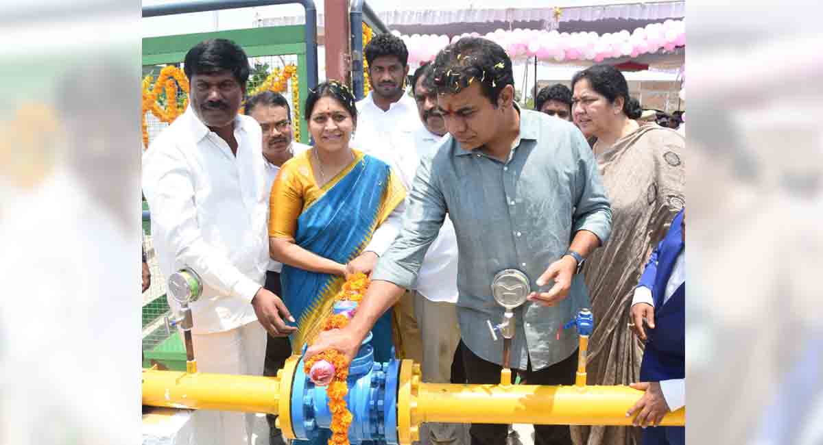 Narsampet town achieves distinction by getting PNG to 12,600 households