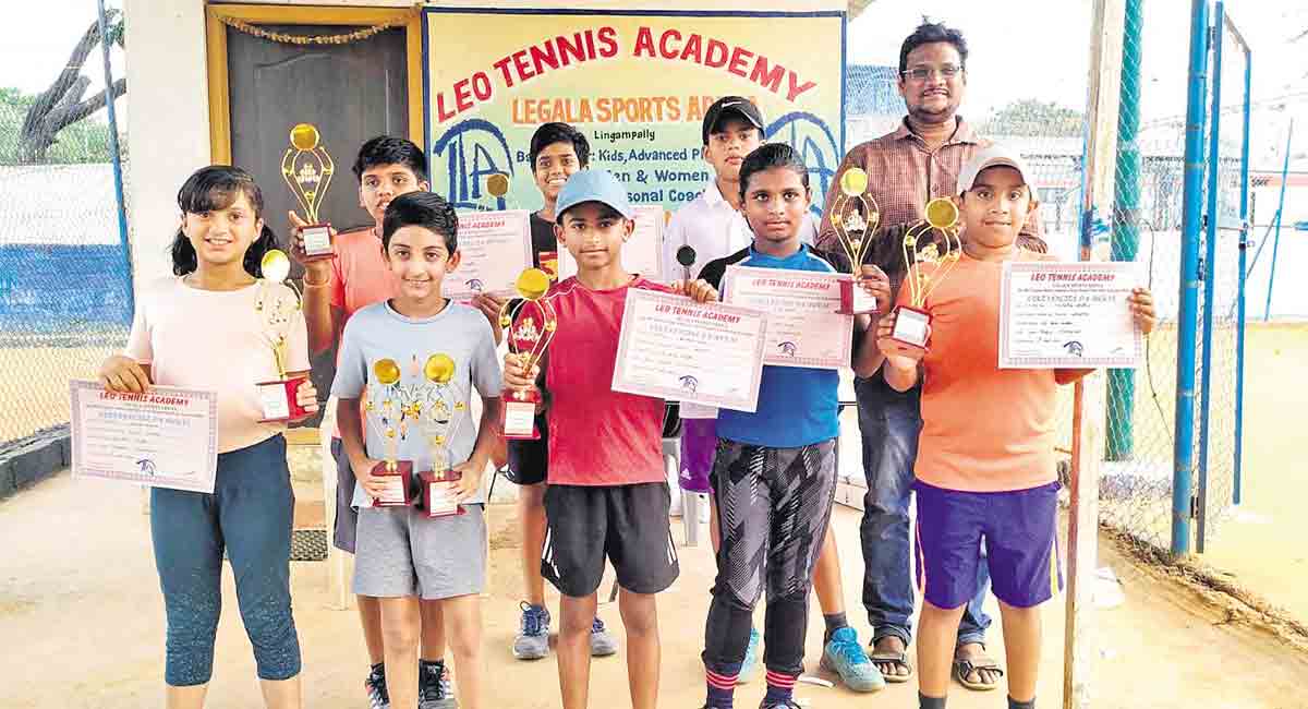 Siddharth pockets under-14 boys singles tennis title
