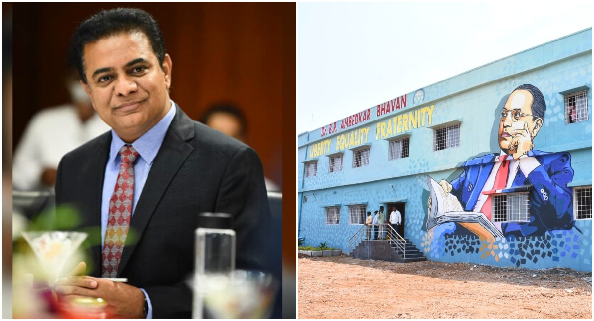 KTR to inaugurate modern Ambedkar bhavan in Sircilla