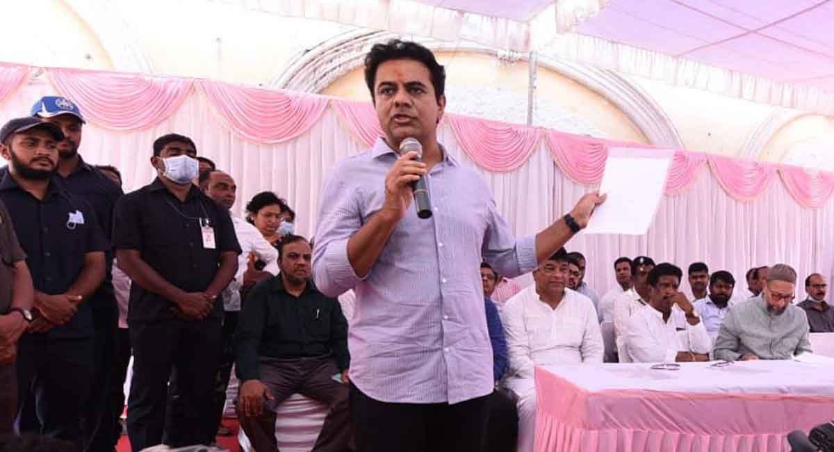 Divisive politics has no place in Telangana, says KTR