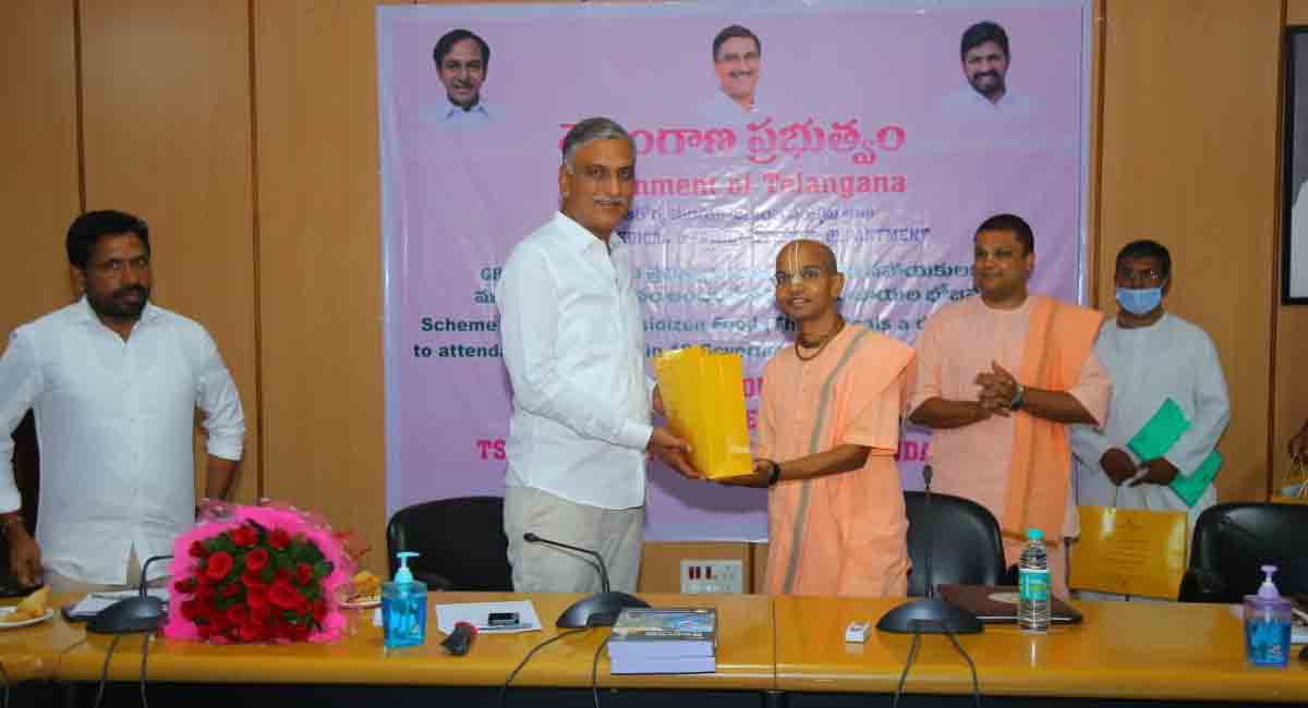 Telangana to introduce Rs 5 meal for attendants of patients at govt hospitals in Hyderabad