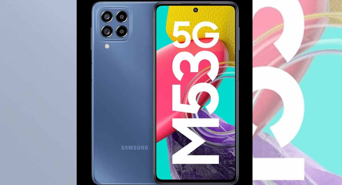 Samsung unveils Galaxy M53 5G in India