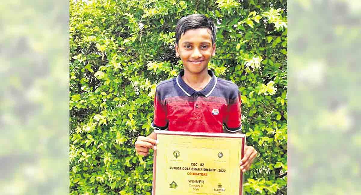 Hyderabad’s Saatvic clinches hat-trick titles in IGU South-zone Tournament