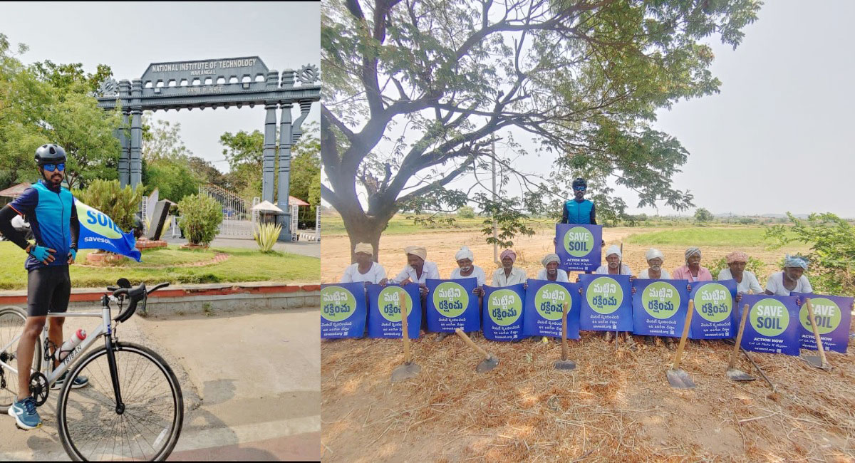 32-year-old Telangana man cycles over 2,000 km for a cause