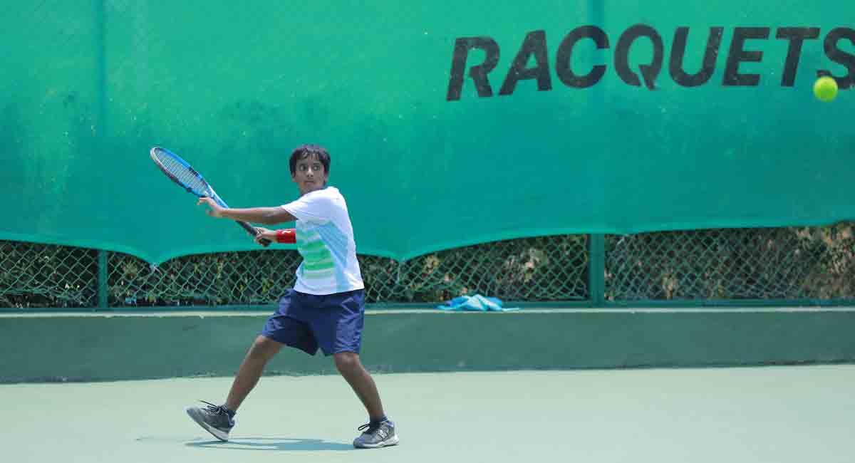 Third seed Aryan eases into semifinals of Tennis Tournament