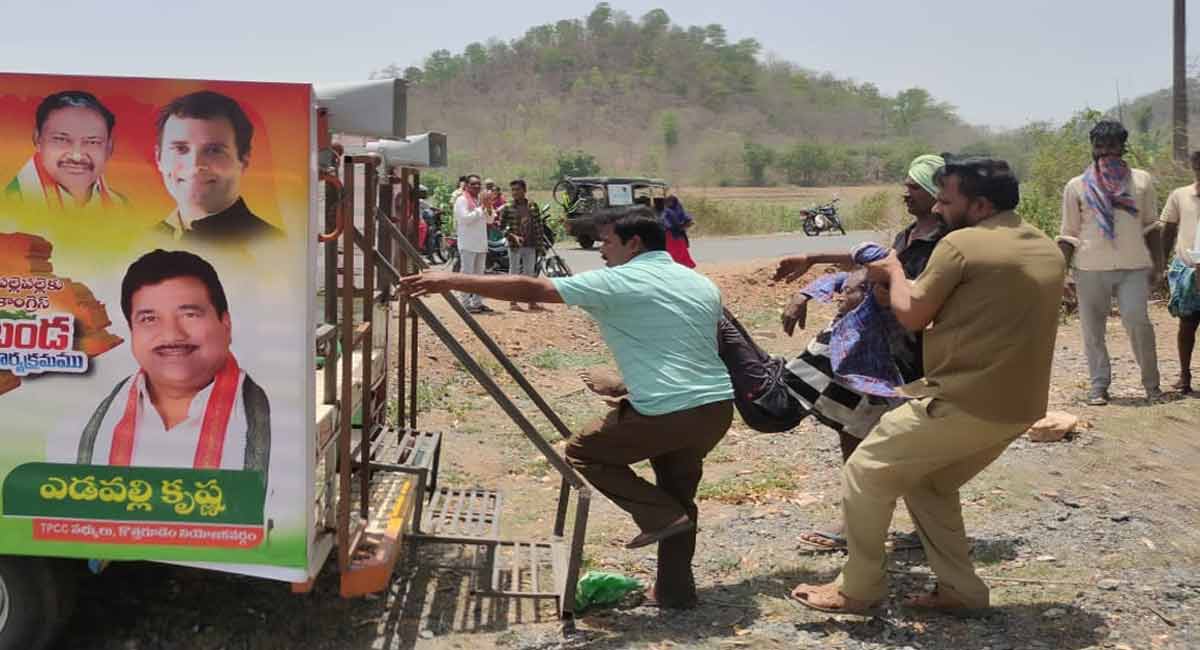 Woman killed, 44 injured as tractor trolley overturns in Kothagudem