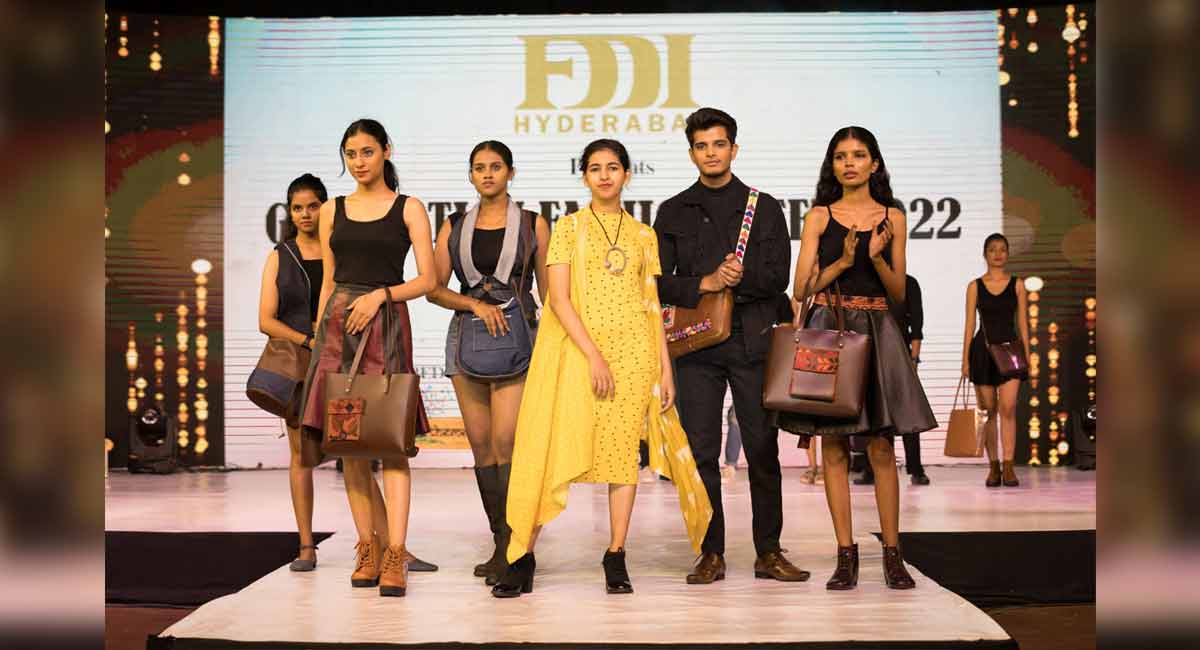 An amazing display of talent by FDDI students at Graduate Fashion Week 2022