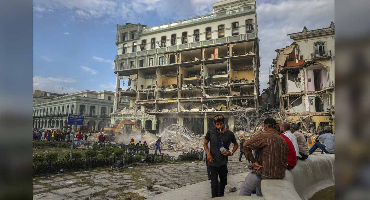 At least 18 killed in Havana hotel explosion