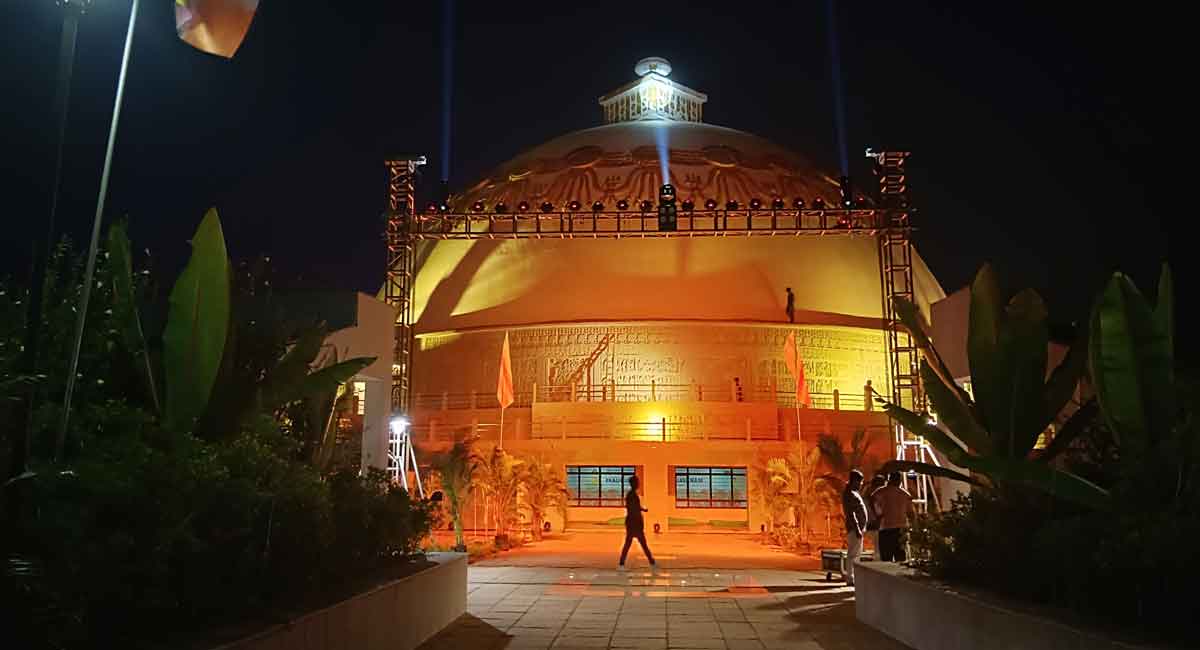 Telangana: Buddhavanam to be illuminated with 2,566 floodlights