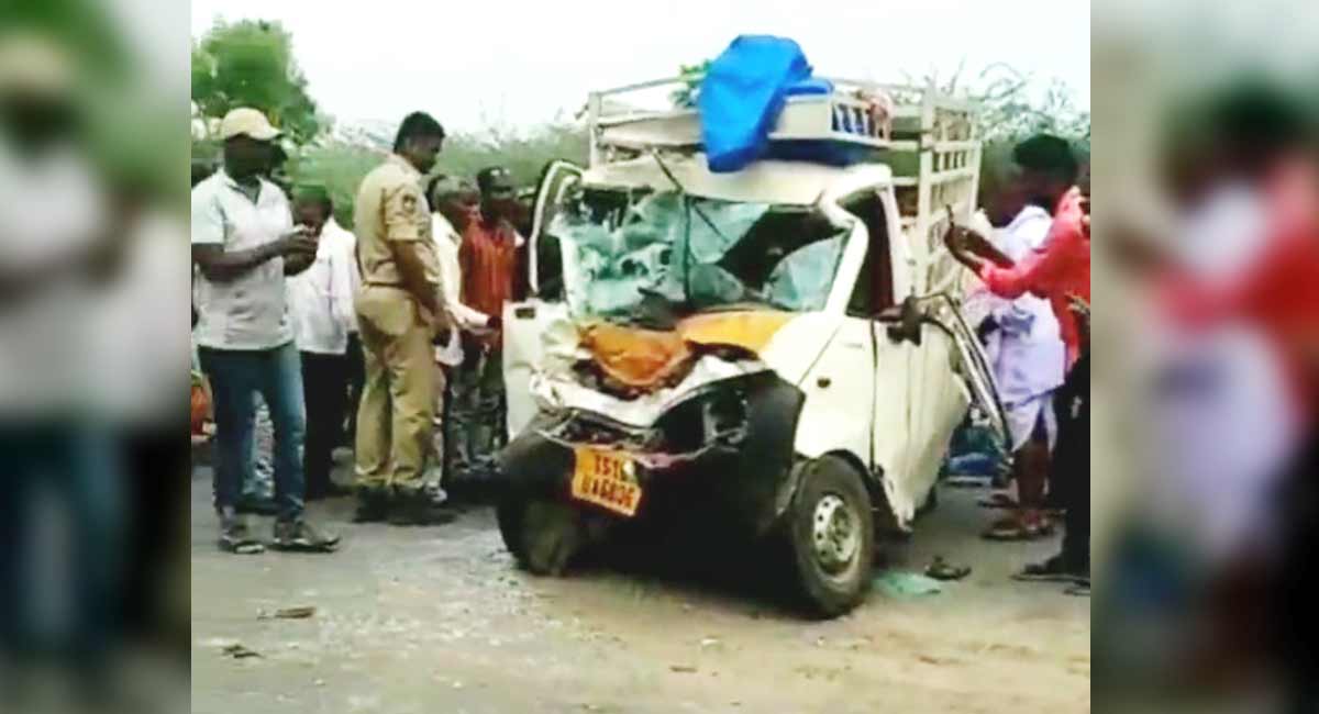 Death toll in Kamareddy road accident mounts to 9