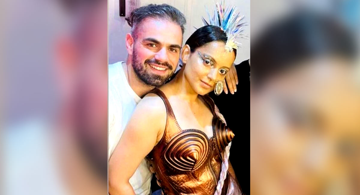 Florian Hurel on styling Kangana Ranaut for ‘Dhaakad’