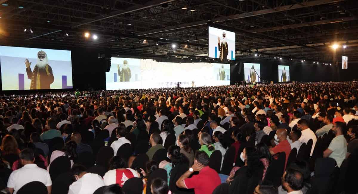 Gulf converting sand into soil whereas rest of the world doing opposite: Sadhguru in Dubai