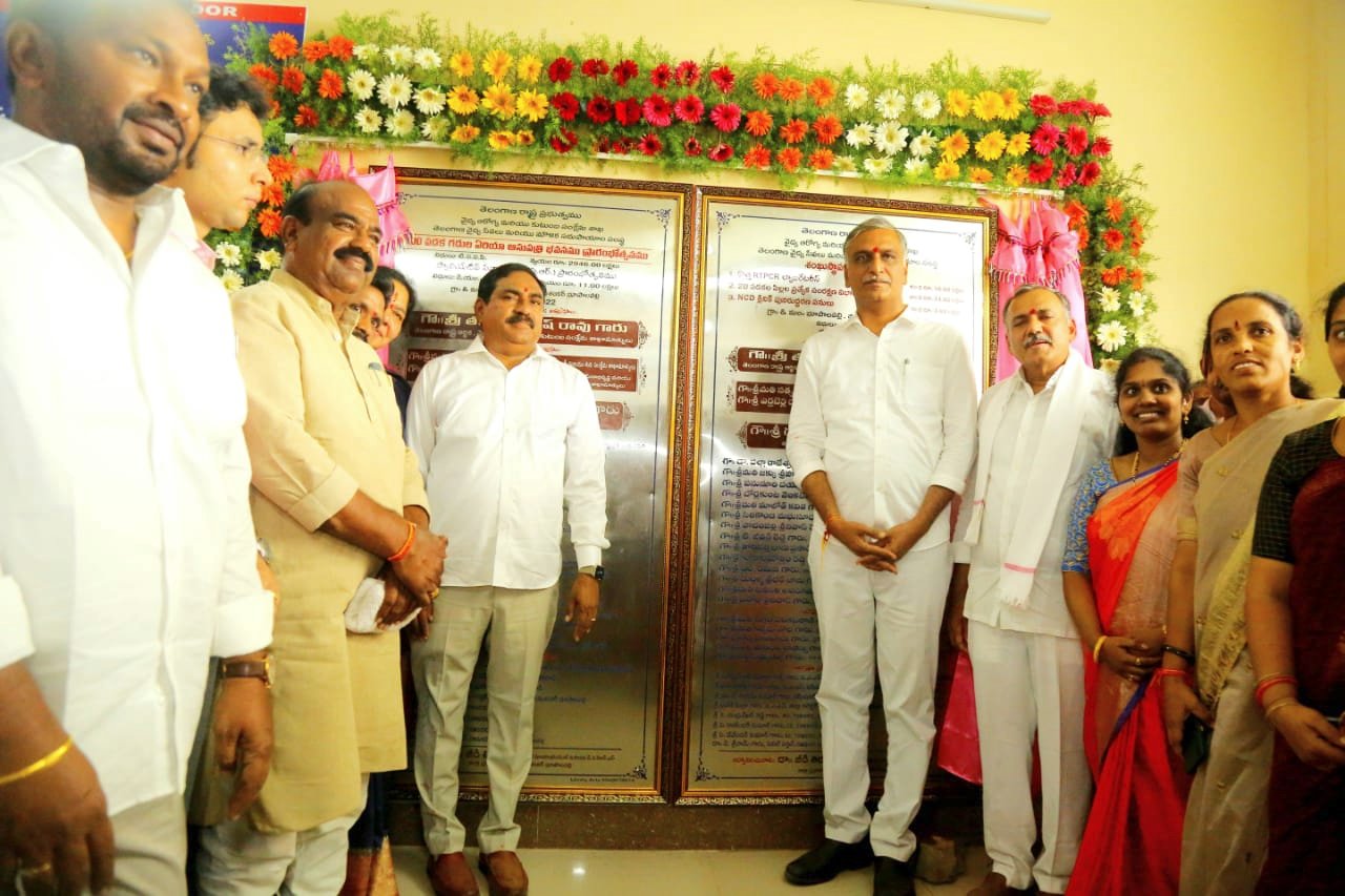 Harish Rao promises to set up dialysis centre in Bhupalpally