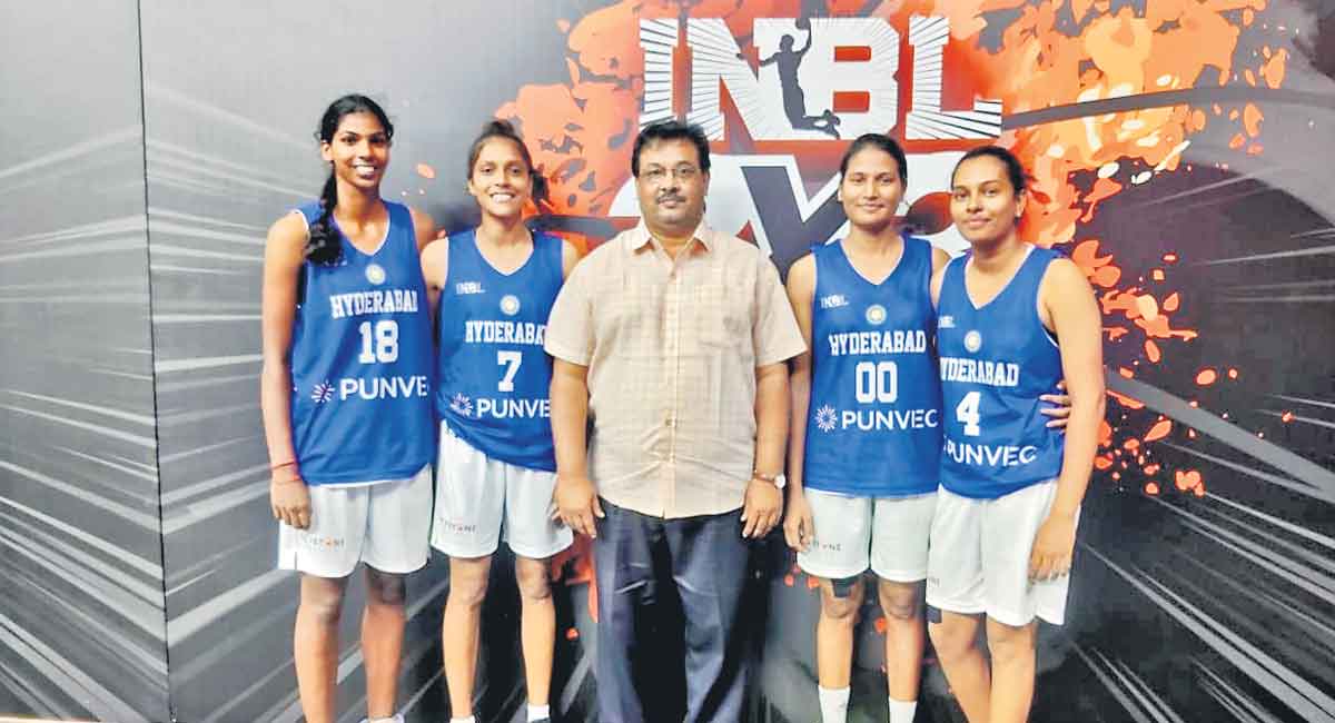 Hyderabad hoopsters crowned Indian National Basketball League champions