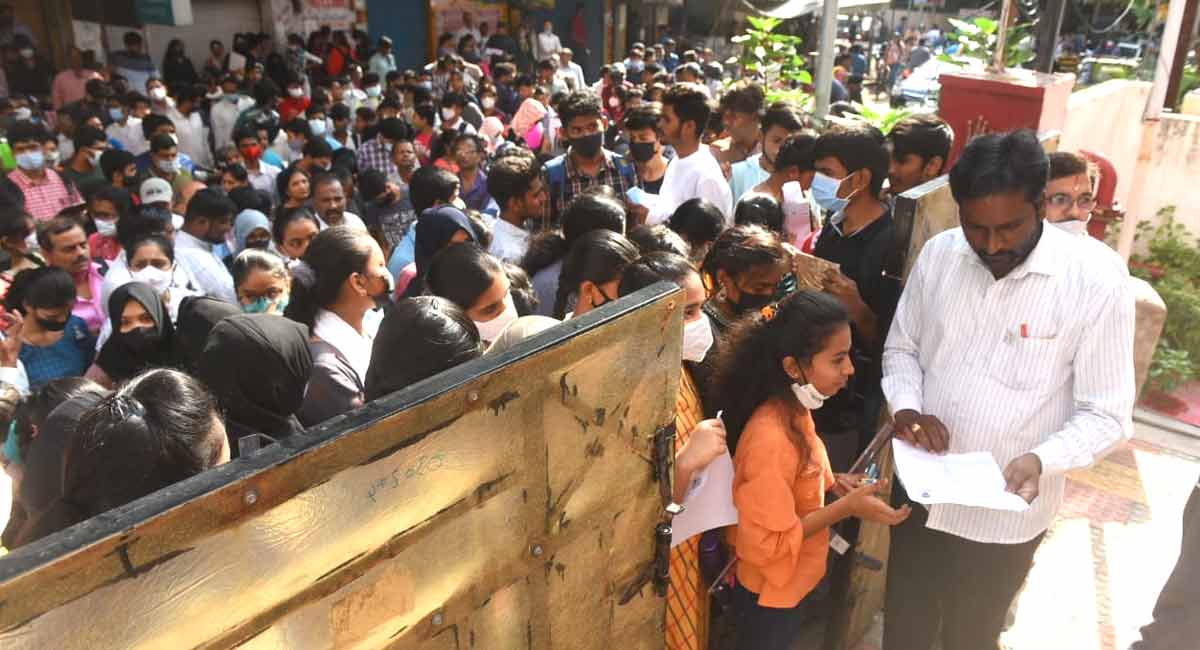 Inter exams commence smoothly in Telangana