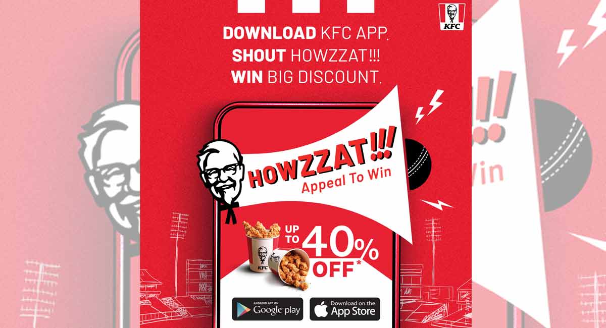 Shout and get discount on KFC