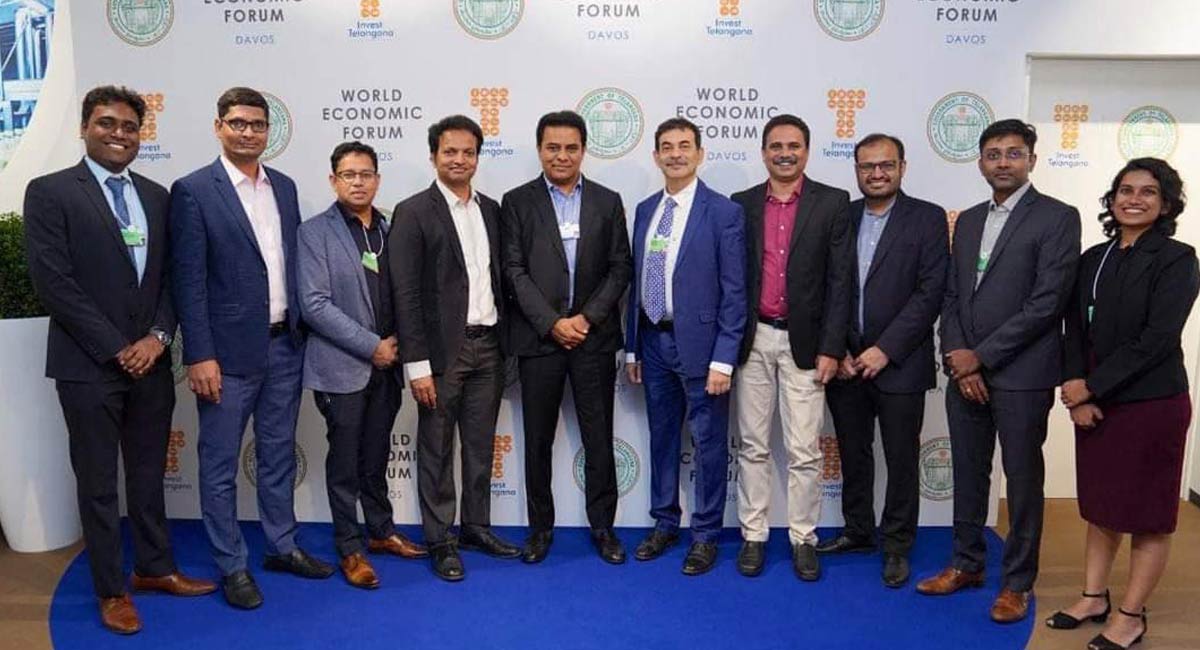 Telangana nets investments worth Rs 4,200 crore at World Economic Forum