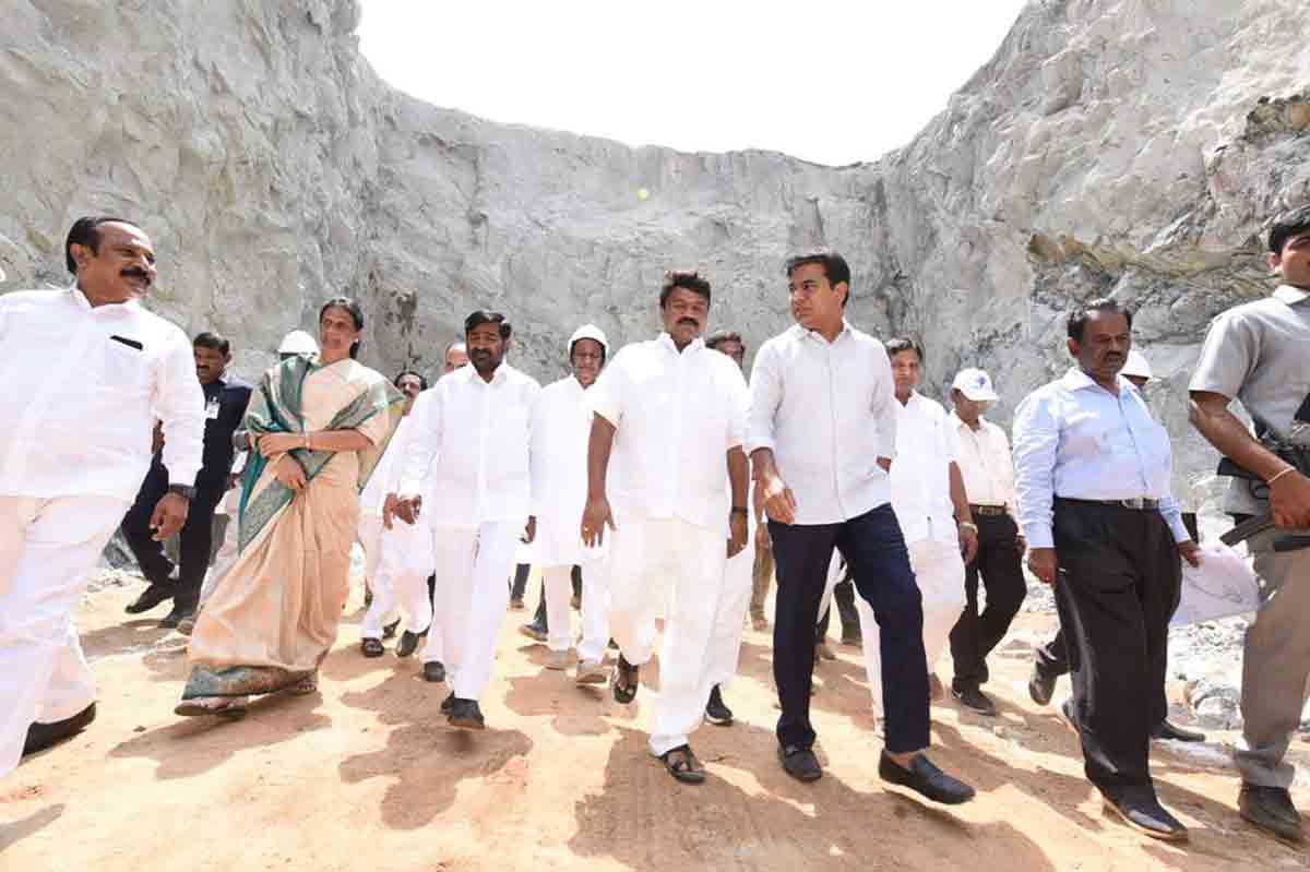 CM designed drinking water schemes for Hyderabad to meet requirement for 100 years: KTR