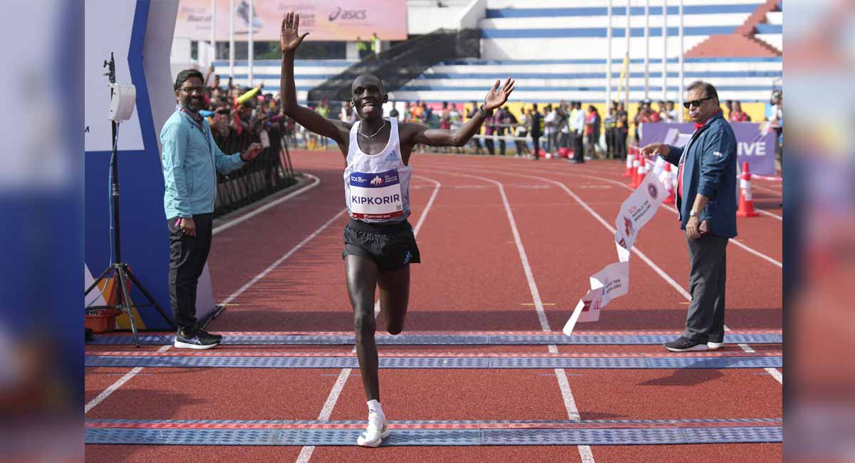Kenyan athletes smash into record books at World 10K Bengaluru 2022