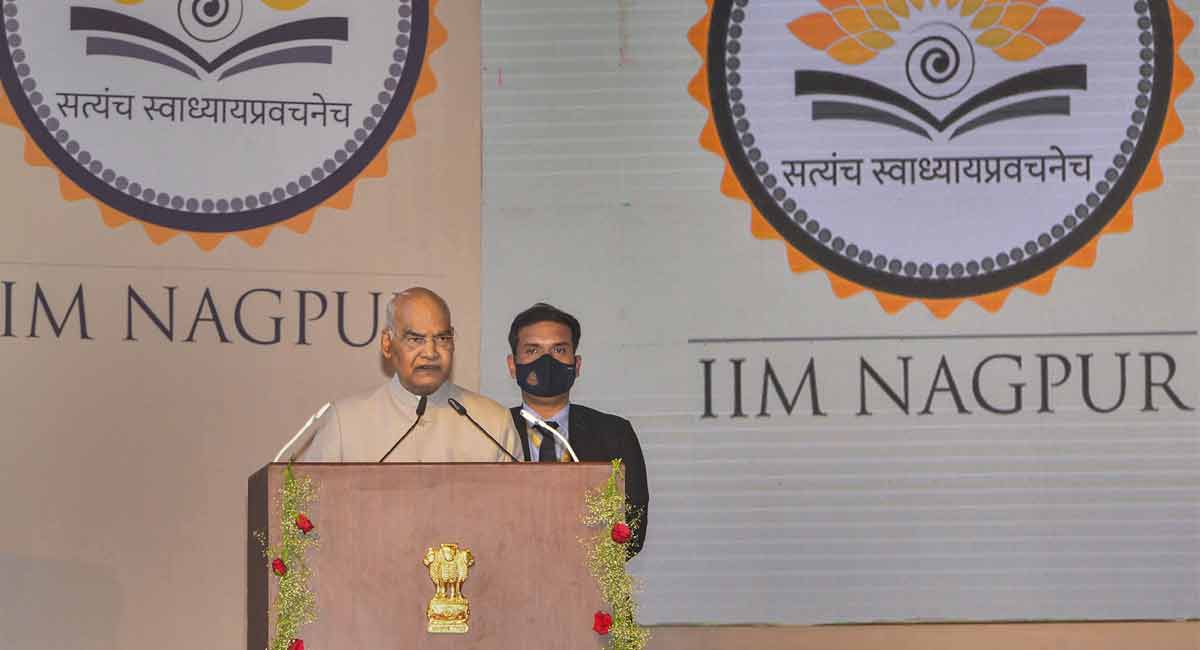 President Kovind calls for mindset of becoming job-creators, instead of job-seekers