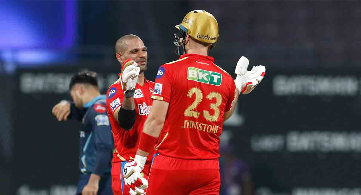 IPL 2022: Punjab Kings thrash Gujarat Titans by 8 wickets