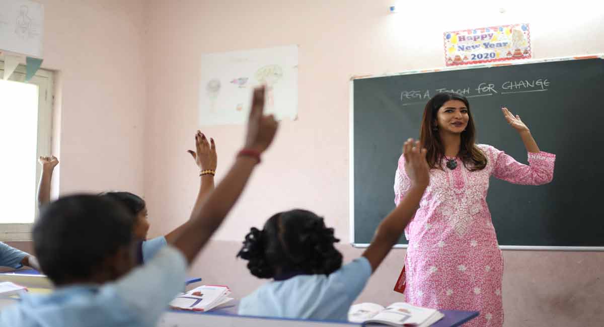 ‘Pega Teach for Change’ invites applications from volunteers to teach in government schools of South India