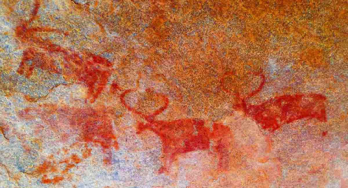 Mesolithic rock art site discovered in Yadadri Bhuvanagiri
