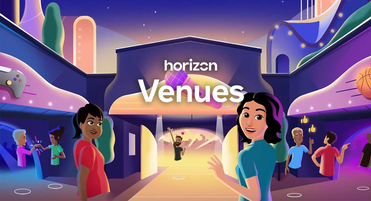 Meta brings Venues app to main social VR platform Horizon Worlds