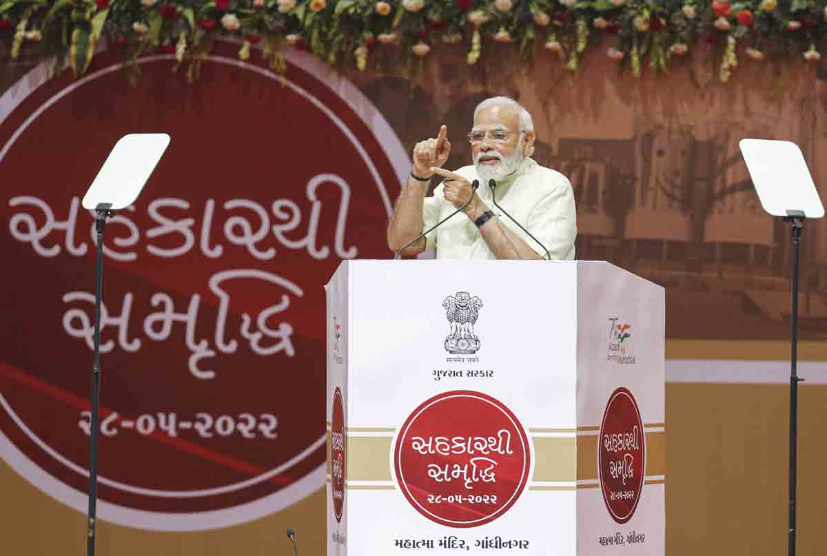 PM Modi inaugurates world’s first Nano Urea Liquid plant in Gandhinagar