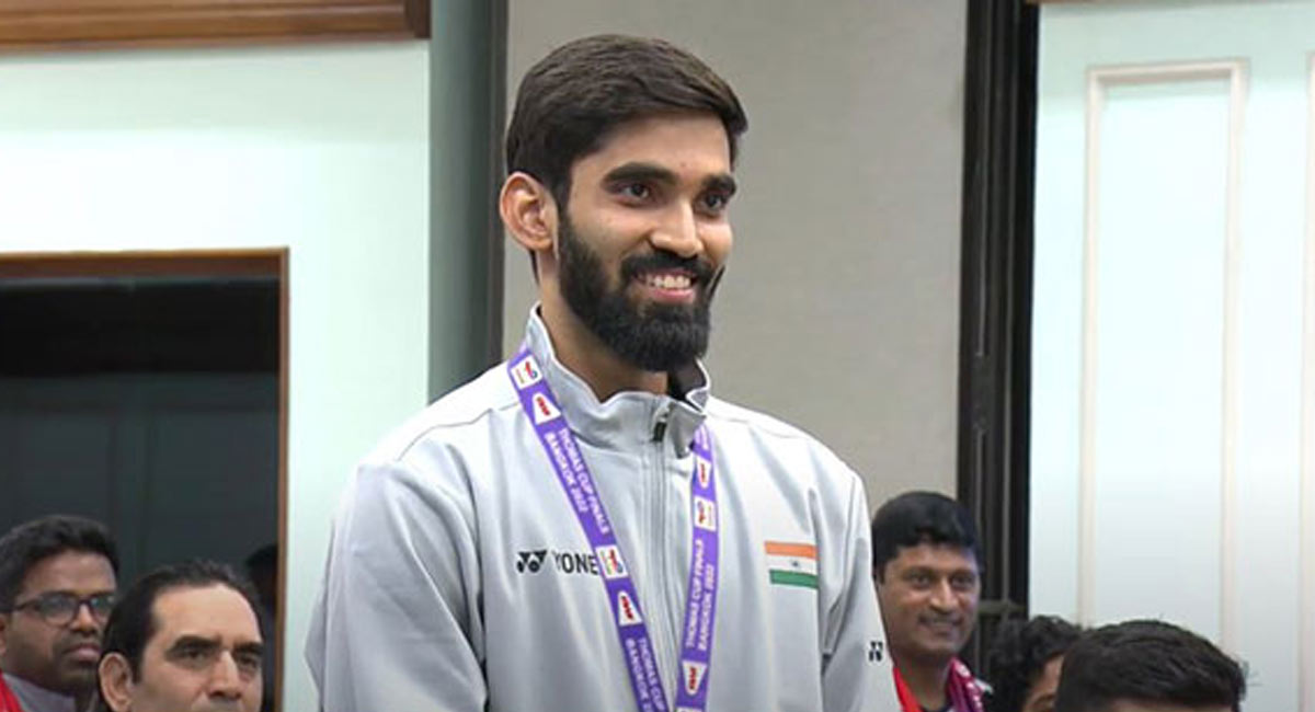 Modi lauds Kidambi Srikanth for leading Team India to historic Thomas Cup win