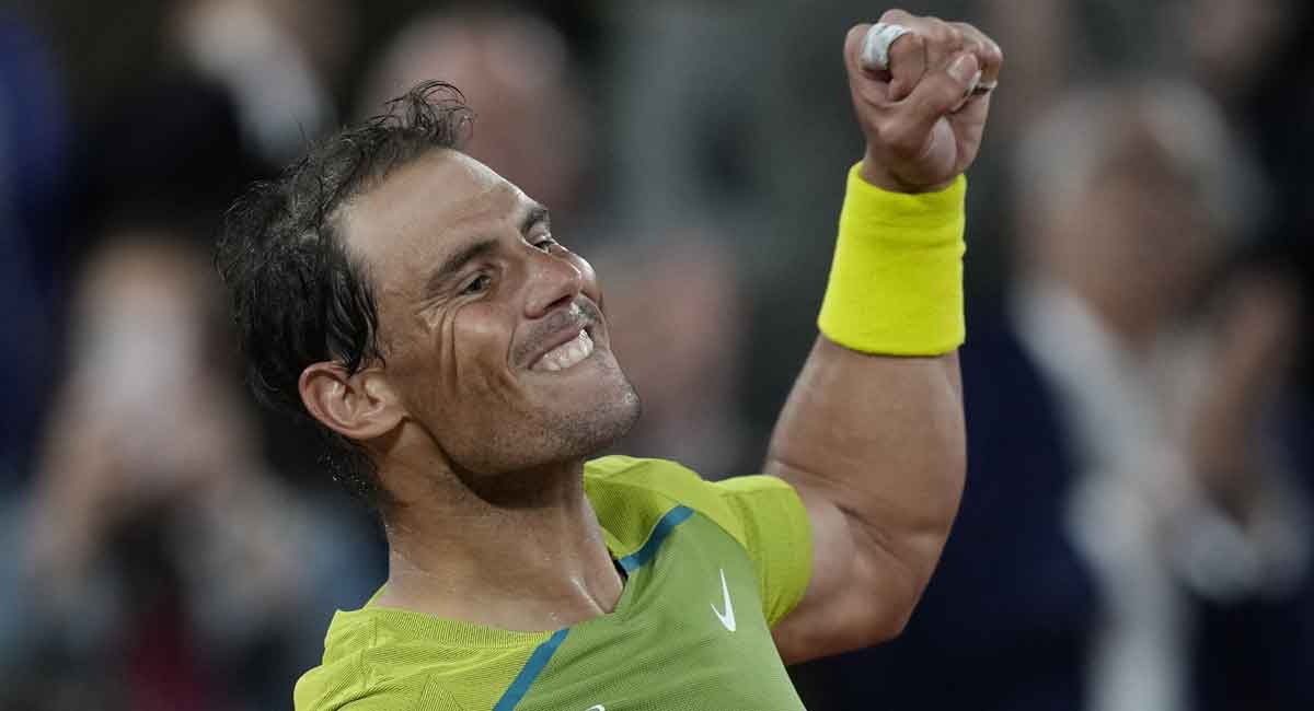 Rafael Nadal records 300th Grand Slam match win