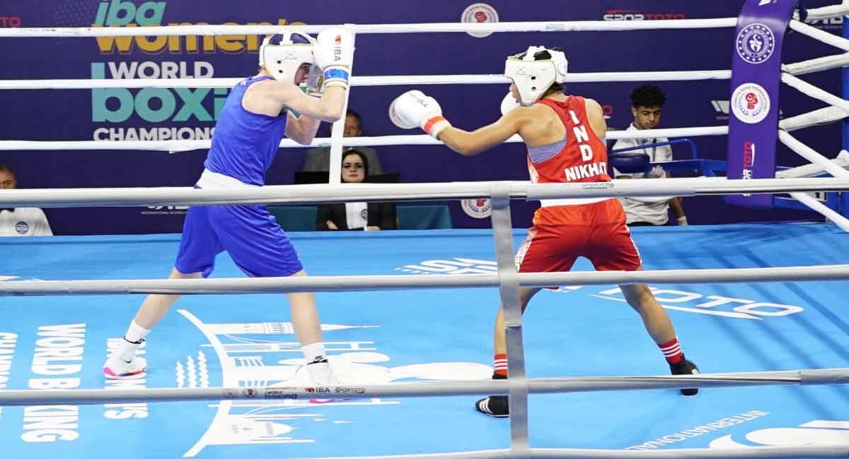 Women’s World Boxing: Nikhat, Manisha cruise into semis, confirm medals