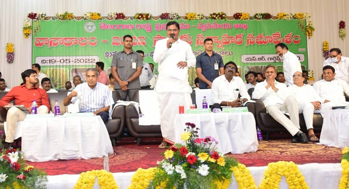 Centre lacks foresight concerning farming sector: Niranjan Reddy