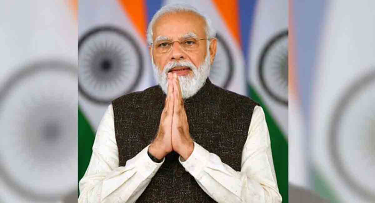 PM Modi pays tributes to Savarkar on his birth anniversary
