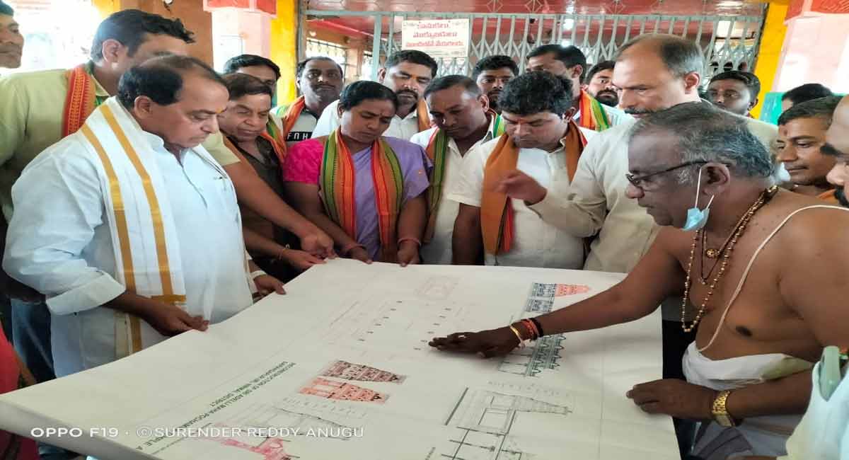 ‘Pochamma Temple to get unique facelift’