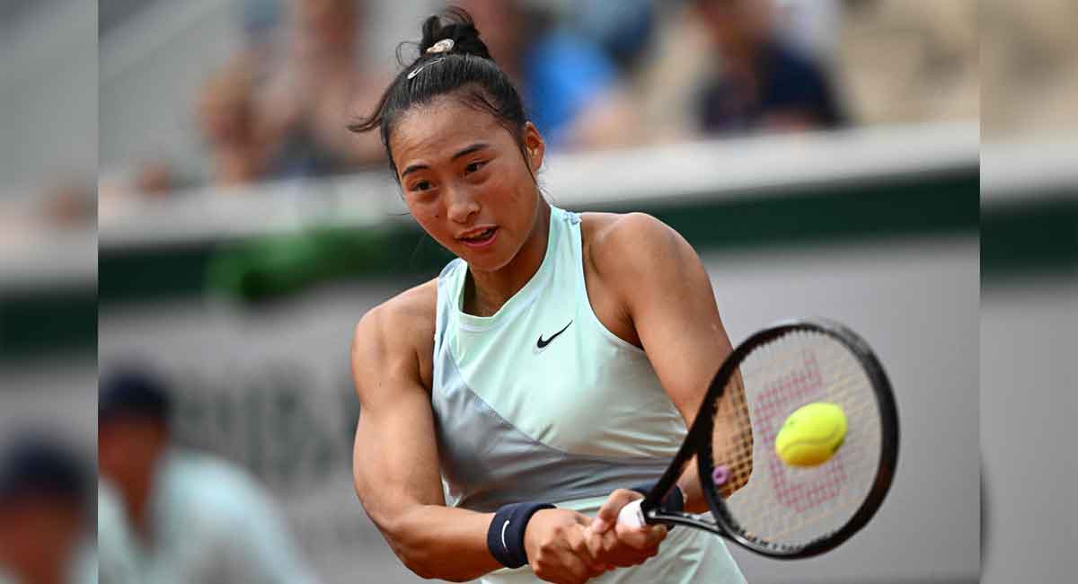 French Open: Qinwen Zheng stuns Simona Halep in second round