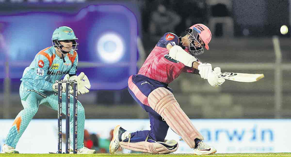 IPL 2022: All-round RR humble LSG by 24 runs, inch closer to play-offs